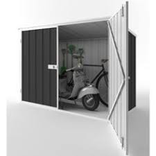 Coffre De Jardin Metal Easyshed Gris Anthracite L 208 X H 150 X P 97 Cm Coffre De Jardin Abri Velo Coffre