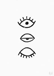 Black And White Eye Drawing Simple Heather Trine Eye Drawing Simple Eye Illustration Eye Drawing