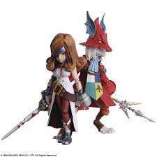JUL198233 - FINAL FANTASY IX BRING ARTS FREYA CRESCENT & BEATRIX AF SET -  Previews World