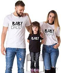 Mommy Daddy Baby Matching Family Shirts Amazon Com