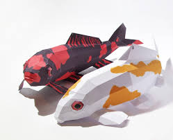 If upon removing the koi, it is intact, then just to be safe, it would be wise to carry out a number of key water tests. Ebook Papercraft Kit Quot Koi Hi Utsuri Quot Carp Pdf Fishes Papercraft In 2021 Paper Crafts Paper Sculpture Koi