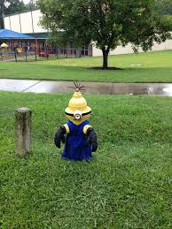 12 Year Old Black Boy Killed Mowing Lawn Dunwoody Minion Fire Hydrant Saw This On My Way Home How Cute Fire Hydrant Hydrant Dunwoody