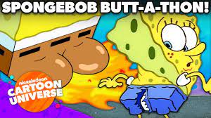 SpongeBob Butt-A-Thon! 🍑 | Nickelodeon Cartoon Universe - YouTube