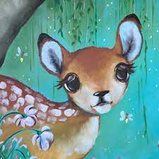 magische meisjeskamer vol blije beestjes met olijke oogjes www in kleur nl muurschildering kinderkamer meisjeskamer ma babykamer boom vuurvliegjes kleuren