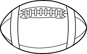 Football Field Clipart Black And White Clipart Panda Free Football Clip Art Football Template Clipart Black And White