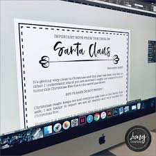 From the desk of santa claus. Long Creations Important Note From The Desk Of Santa Claus I Don T Know About You But My Children Have Lots Of Questions And Concerns Regarding Christmas This Year I Want To