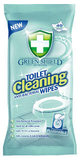 Greenshield Toilet Cleaning Anti Bacterial Wipes 40 S 1000 In 2020 Toilet Cleaning Natural Cleaning Products Diy Bathroom Cleaner