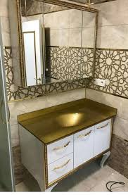 Altin Sarisi Cam Lavabo Lavabolar Banyo Lavabo Ev Dekorasyonu