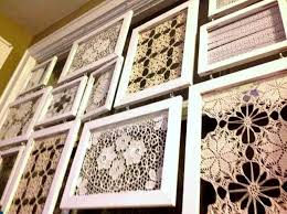 Creative Uses For Old Lace Remnants Crochet Doilies Framed Doilies Doily Art Doilies Crafts