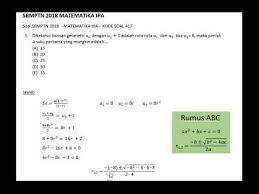 We did not find results for: Soal Dan Pembahasan Sbmptn 2018 Materi Turunan Jawabanku Id