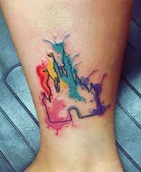 Each of the tattoo conveys the message. Colorful Disney Castle Tattoo Disney Simple Tattoos Simple Tattoos Momcanvas