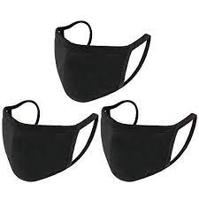 Vegan af facemask cloth mask black glitter vinyl maskquantities $ 9.99. Unime Fashion Protective Face Masks Unisex Black Dust Cotton Mouth Masks Washable Reusable Masks Pack Of 3 Unimed Cotton Mouth Mouth Mask Black Face Mask
