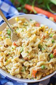 Creamy Chicken Pot Pie Noodles Recipe Pot Recipes Easy Creamy Chicken Pot Pie Recipes