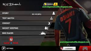Ms Dhoni The Untold Story Game V5 0 5 Mod Apk Unlimited Money Latest Android Games Mod Apk 2016 2017 Story Games Android Games Game Download Free