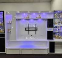Luxury American Design Living Room Cabinet with TV Show Case