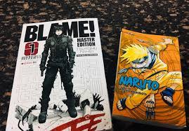 Finally got Blame! Volume 1. Been really excited for this. (Also got my  little nephew a 3 in 1 of Naruto since he's been wanting to read more books  lol) : r/MangaCollectors