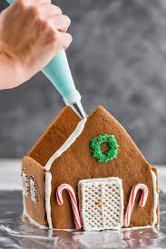 Depending on where you live, there may be similar products to meringue powder, with i use a straight substitution for the same amount as the recipe calls for… it works great for me as i am in a small(ish) country town without any. Gingerbread House Icing Simple Joy