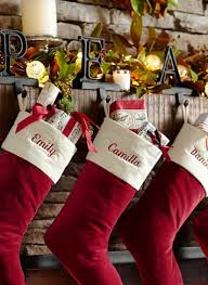19 green velvet christmas stocking with red plaid metallic cuff embroidered design and cord piping (christmas stockings). Red Velvet Christmas Stockings For Everyone In The Family Christmas Merrychri Christmas Stockings Velvet Christmas Stockings Christmas Stockings Personalized