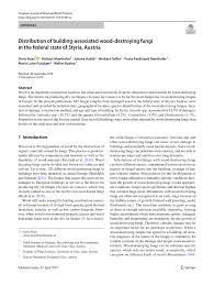 Steps, detached decks and any other structures not on the diagram were not. Pdf Distribution Of Building Associated Wood Destroying Fungi In The Federal State Of Styria Austria