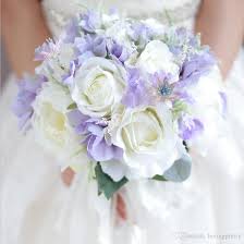 You only need a few supplies and you'll save money as well as ensure the bouquet looks exactly as you want it to. Jane Vini Crystal Wedding Flowers Bridal Bouquets Handmade Holding Flowers Purple White Rose Peony Jewelry Bouquet De Mariage Artificiel From Lovingpretty 72 Purple Bridal Bouquet Purple Wedding Bouquets Bridal Bouquet Peonies