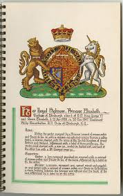 The Arms Of The Princess Elizabeth 1952 This Image Was Printed In A Guide For Planning Issued By The Direct English Coat Of Arms Alchemy Symbols Coat Of Arms