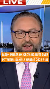 “DISASTER”: Former Trump adviser @jasonmillerindc discusses Kamala Harris’s  political future as reports of insider tell-alls loom this summer.