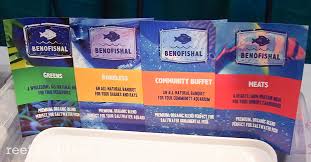 From flakes to live fish food, we offer feeding advice for a variety of purposes. Benofishal Launches An Organic Frozen Fish Food In Four Flavors Reef Builders The Reef And Saltwater Aquarium Blog