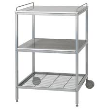 I used to live in a very new and stylish apartment that had a massive kitchen island bench (220cm x 90cm). 34 Ikea Stainless Steel Cart Ideas Livingroomreference