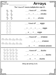 Arrays Worksheets 2nd Grade Repeated Addition Arrays Array Worksheets Repeated Addition Worksheets Addition Worksheets