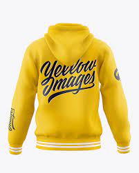 Download Hoodie Mockup Back View In Apparel Mockups On Yellow Images Object Mockups