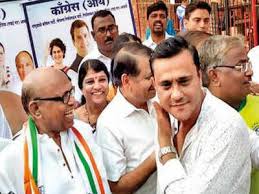 He lost the seat to rahul shewale in 2014. Unofficial Tie Up Mns Leader Joins Congress Candidate On Morning Walk Times Of India