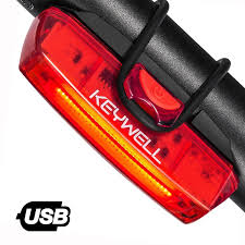 Bike Tail Light Rear Bike Light Usb Rechargeable Super Bright Led Red Bicycle Taillight With 6 Setting By Keywell Rear Bike Light Bike Lights Bike Tail Light