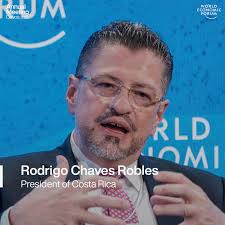 Rodrigo Chaves Robles, President of Costa Rica, will join the World  Economic Forum's Annual Meeting