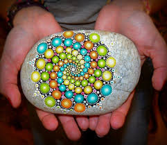 Sep 03, 2019 · begin in the center of your rock with a circle and then using your imagination to draw shapes in a repeating pattern in. Colorful Spiral Mandala By Lprimrose Deviantart Com On Deviantart Spiral Mandala Mandala Rock Art Mandala Rock Painting