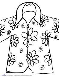 This hawaiian shirt coloring page will make your world a lot more colorful. Free Printable Hawaii Coloring Pages And Related Links