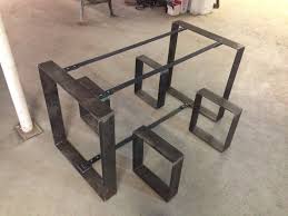 Flat Metal Table Frame And Bench Legs Bundle Etsy Metal Table Frame Metal Table Metal Table Legs