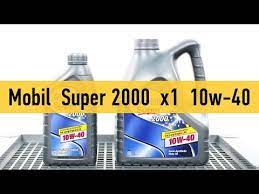 Минусы использования масла MOBIL Super 2000 X1 10W-40