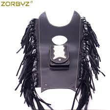 Unnecto Blaze-negro PU cuero tire ...