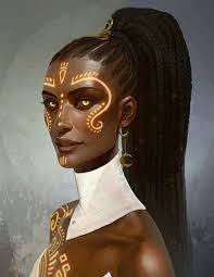 Lanyra Zephyr Black Girl Art Character Portraits Black Women Art