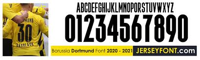 Linkleri kopyalayarak gereken yere yapıştırabilirsiniz daha sonrasında yüklenecektir. Borussia Dortmund Font 2020 2021 Puma Font