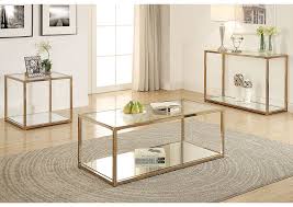 Dark coffee beans with chocolate pieces. Chocolate Chrome Coffee Table Set Best Buy Furniture And Mattress