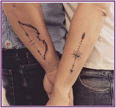 26 Lovely Couple Tattoo Designs Aoneperfume Couple Tattoos Unique Matching Tattoos Tattoos