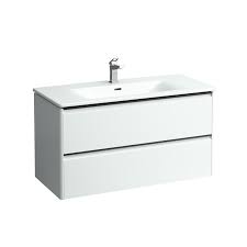 The bonus is, with the bathware direct range, you get the dual benefit of additional storage space and cutting edge style. Combipack 1000 Mm Washbasin Slim With Vanity Unit With 2 Drawers Incl Drawer Organizer With Handle Anodized Aluminum Laufen Bathrooms
