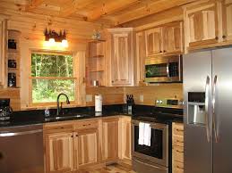 hickory kitchen cabinets, rustic kitchen