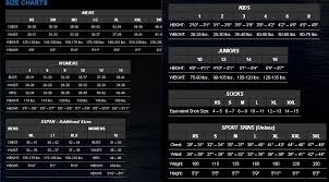 Neosport Wetsuits Size Chart Wetsuit Megastore