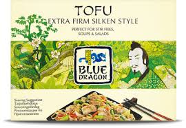 Then she drains extra moisture by weighing it down (use a heavy pan). Tofu Products Blue Dragon