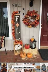 These Cute Fall Porch Ideas Are Guaranteed To Look Stunning From Memorable Doormats To Beautiful St Fall Decorations Porch Fall Decor Diy Fall Halloween Decor