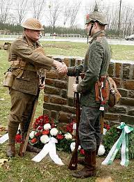 A truce is an agreement between two people or groups of people to stop fighting or. Christmas Truce Wikiwand
