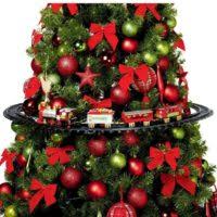 22pc christmas train set track musical sound lights around tree decoration santa. Premier Christmas Tree Train Set Around The Tree Xmas Decoration Light Up Sound Big Brands Big Savings