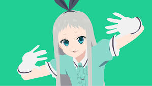 Anime boy grey hair grey eyes. Wallpaper Id 112404 Blend S Anime Boys Kanzaki Hideri Green Green Background 2d Femboy Waitress Long Hair Grey Hair Aqua Eyes Simple Background Minimalism Fan Art Erominimalistsensei